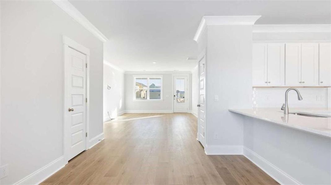 Spacious, unfurnished interior of a new home in Sherwood Manor, South Fulton (Image 10). Spacious, unfurnished interior of a new home in Sherwood Manor, South Fulton (Image 10).