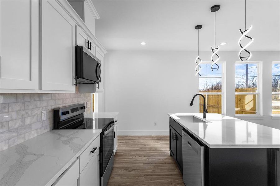 Furnished interior view inside a new home in , Greenville (Image 4).