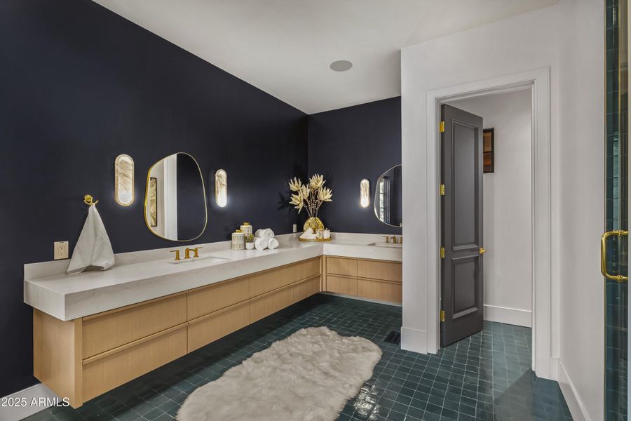 Primary bath freestanding tub and shower Primary bath freestanding tub and shower