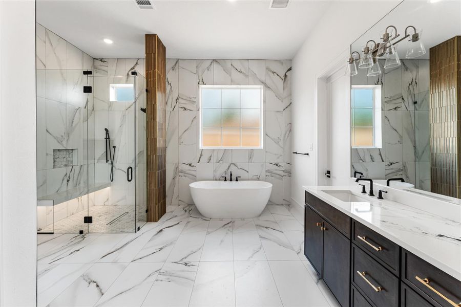 Furnished interior view inside a new home in , Houston (Image 7). Furnished interior view inside a new home in , Houston (Image 7).