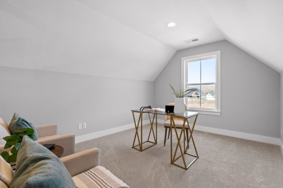 Representative furnished interior of a home built from the Ivy Springs by Riverstone Construction, LLC in Faith View, Ooltewah (Image 37). Representative furnished interior of a home built from the Ivy Springs by Riverstone Construction, LLC in Faith View, Ooltewah (Image 37).