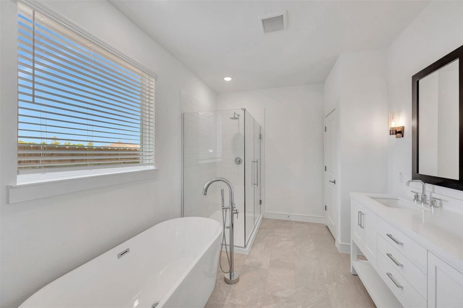 Spa-like primary bath