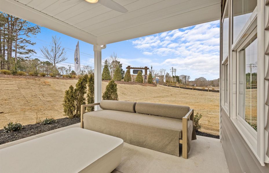 Representative exterior details of a home built from the Compton by Pulte Homes in Briarwood Reserve, Spartanburg (Image 3).