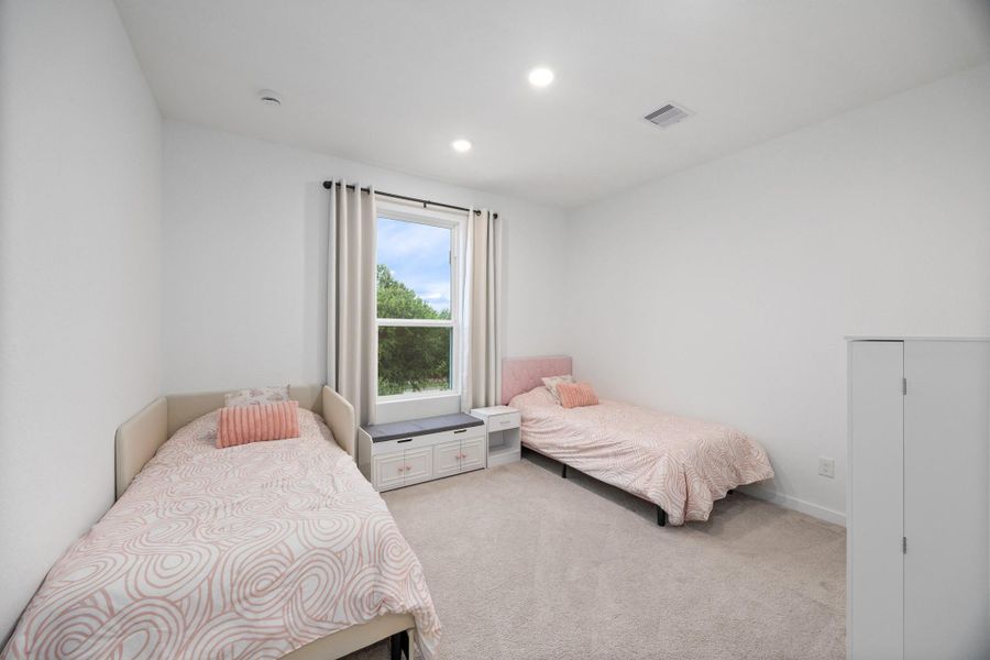 Furnished interior view inside a new home in , Cypress (Image 40).