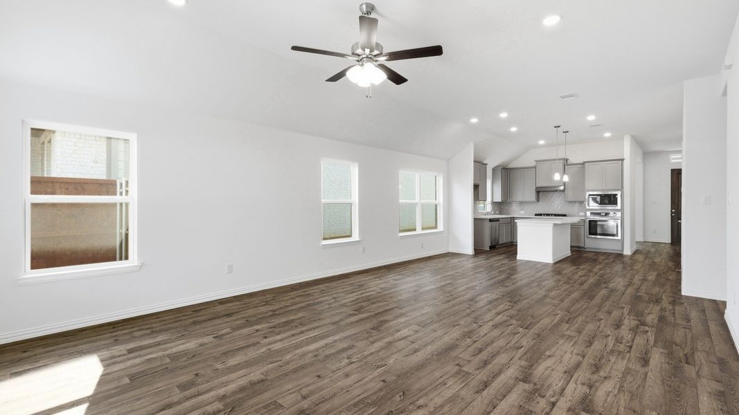 Furnished interior view inside a new home in Wildflower Ranch, Fort Worth (Image 26).