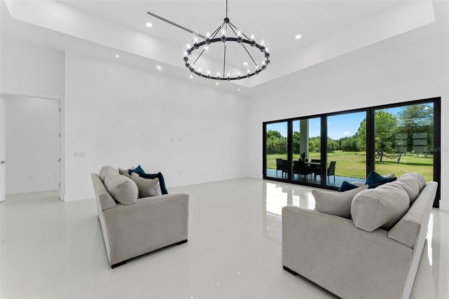 Furnished interior view inside a new home in , Palm Bay (Image 61). Furnished interior view inside a new home in , Palm Bay (Image 61).