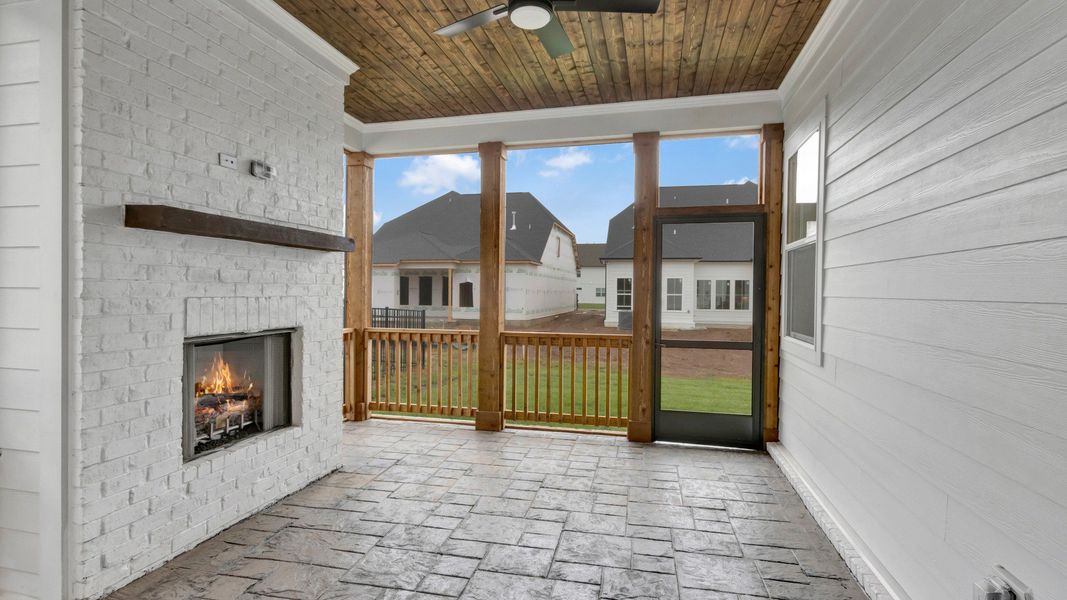 Furnished interior view inside a new home in Shelton Square, Murfreesboro (Image 32).