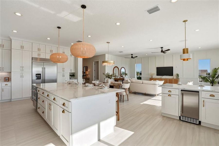 Furnished interior view inside a new home in , Madeira Beach (Image 19).