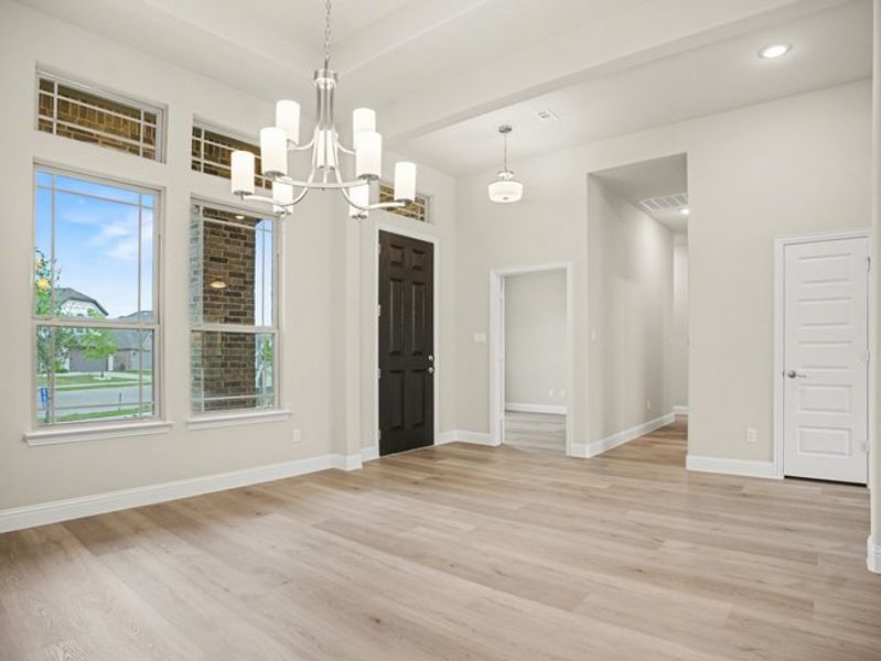 Spacious, unfurnished interior of a new home in Cole Crossing Estates, DeSoto (Image 12). Spacious, unfurnished interior of a new home in Cole Crossing Estates, DeSoto (Image 12).