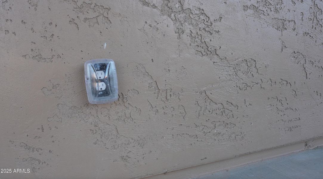 All Outlets have covers