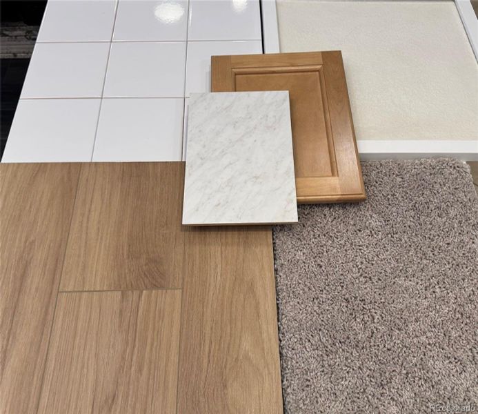 Sample of building materials used in homes in Legato, Commerce City (Image 3).