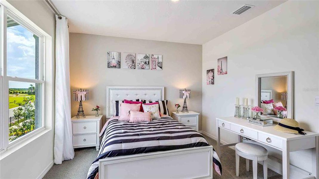Furnished interior view inside a new home in Silverstone North, Palmetto (Image 6).