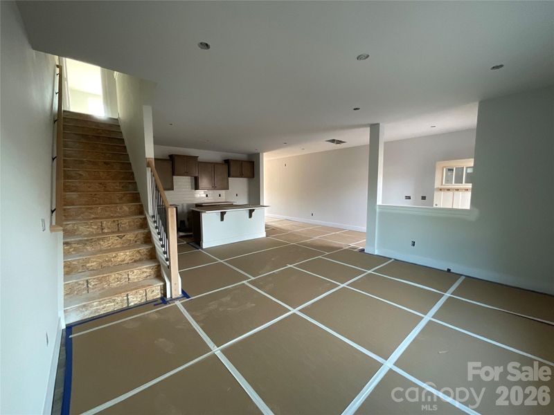 In-progress construction of a new home in Pine Trace, Gastonia, NC (Image 6).