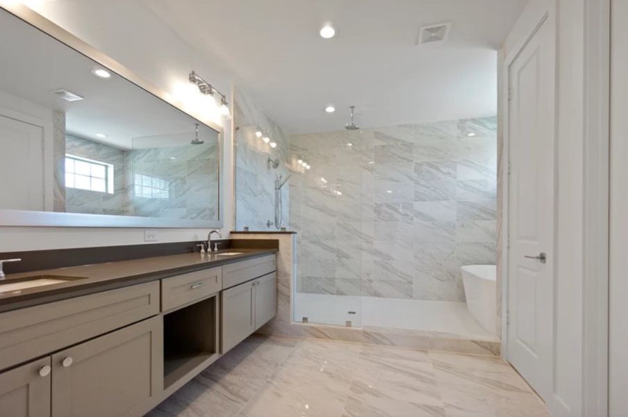 Representative furnished interior of a home built from the The Francesca by Riverway Homes in Somerset Green, Houston (Image 7).