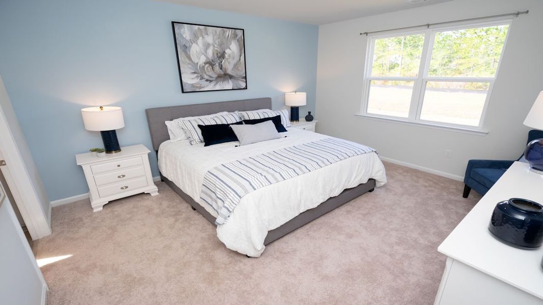 Representative furnished interior of a home built from the KERRY by D.R. Horton in Lochaven, Conway (Image 34).