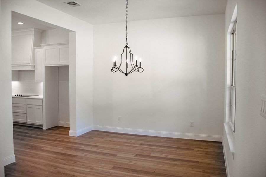 Representative furnished interior of a home built from the Courtland Drive by Trinity Classic Homes in The Reserve at Shadle, Poolville (Image 31). Representative furnished interior of a home built from the Courtland Drive by Trinity Classic Homes in The Reserve at Shadle, Poolville (Image 31).