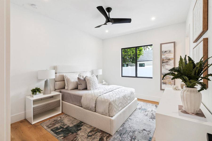 Furnished interior view inside a new home in , West Palm Beach (Image 10).