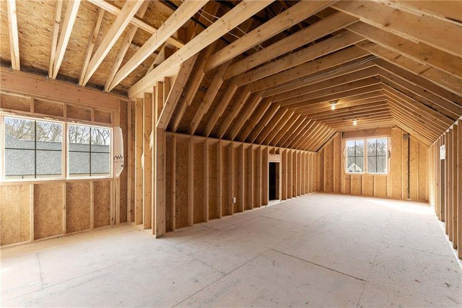 In-progress construction of a new home in , Gainesville, GA (Image 48).