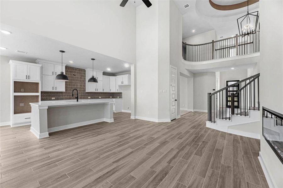 Furnished interior view inside a new home in Sunterra (Katy ISD), Katy (Image 8). Furnished interior view inside a new home in Sunterra (Katy ISD), Katy (Image 8).