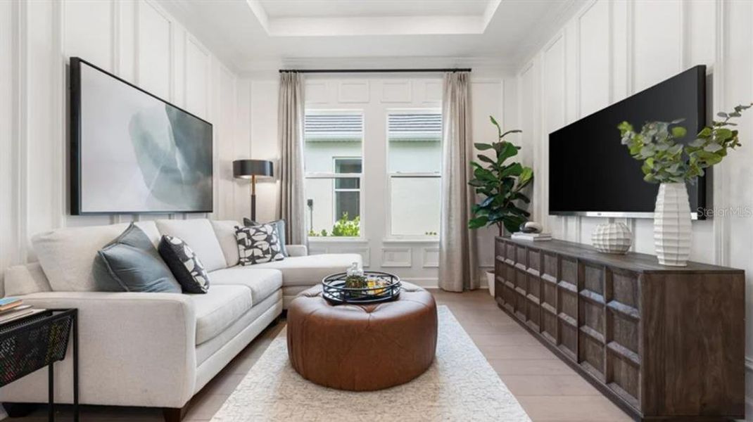 Furnished interior view inside a new home in Skye Ranch Community Group Page, Sarasota (Image 9).