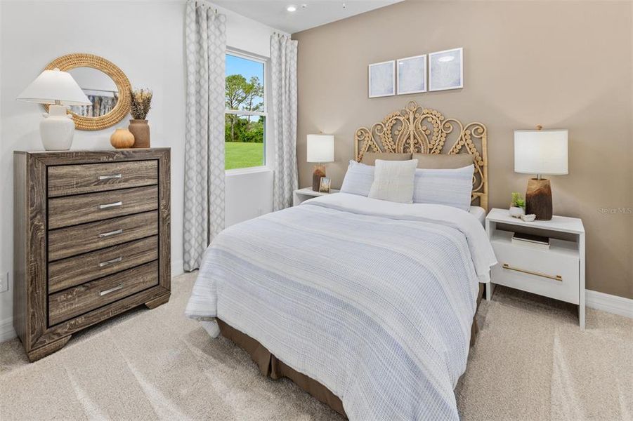 Furnished interior view inside a new home in Wellen Park, Venice (Image 18).