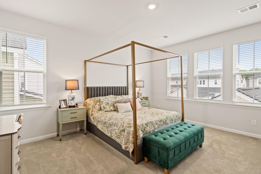 Furnished interior view inside a new home in Sweetgrass at Summers Corner, Summerville (Image 18).