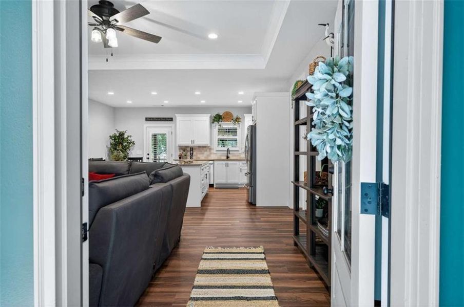 Furnished interior view inside a new home in , Murrayville (Image 19).