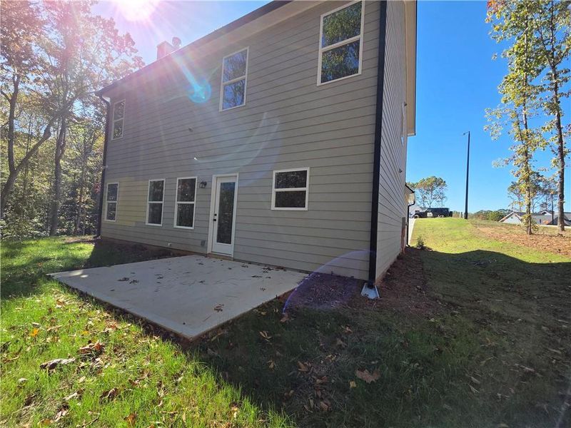 Exterior details and patio area of a home in Benson Estates, Dallas (Image 3). Exterior details and patio area of a home in Benson Estates, Dallas (Image 3).