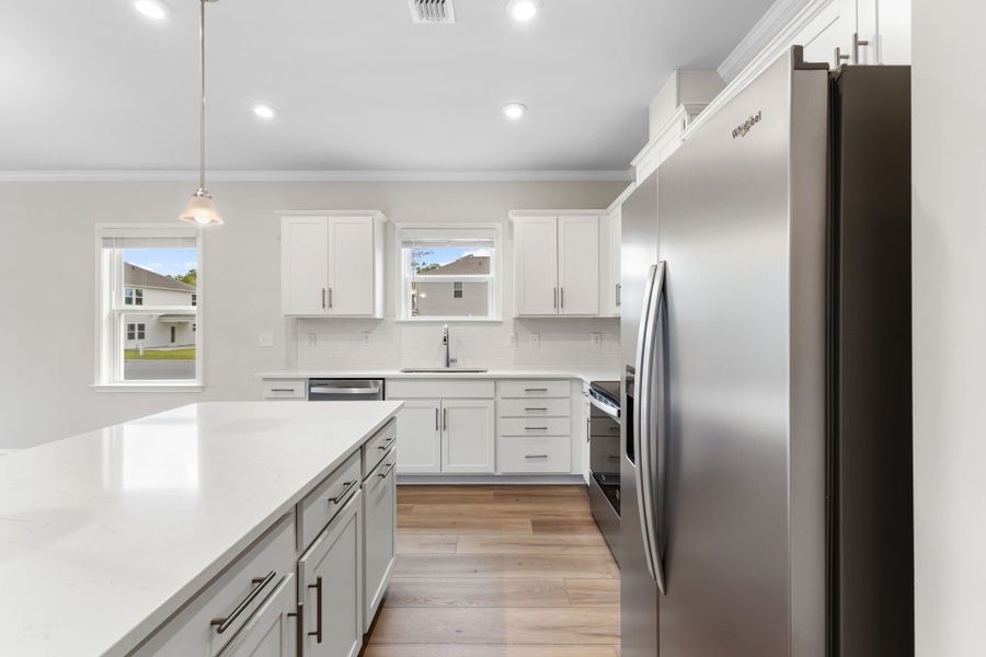 Furnished interior view inside a new home in Solserra, Shallotte (Image 5).