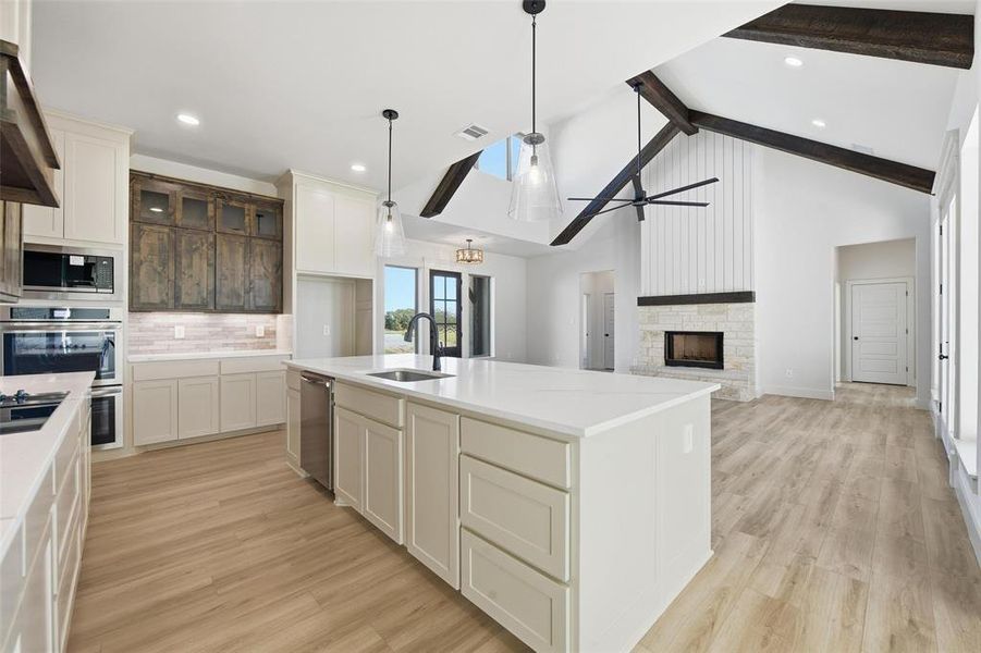 Furnished interior view inside a new home in , Poolville (Image 8). Furnished interior view inside a new home in , Poolville (Image 8).