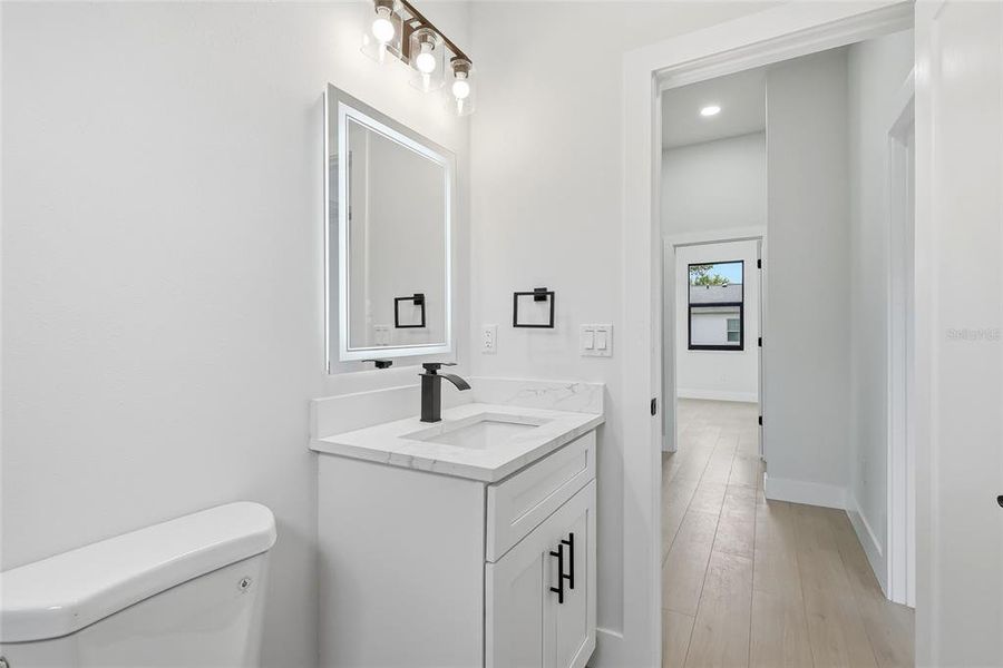 Furnished interior view inside a new home in , Tampa (Image 17).