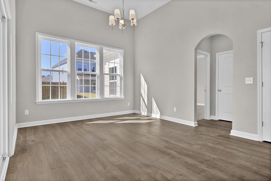 Spacious, unfurnished interior of a new home in Grand Park, Leland (Image 18).