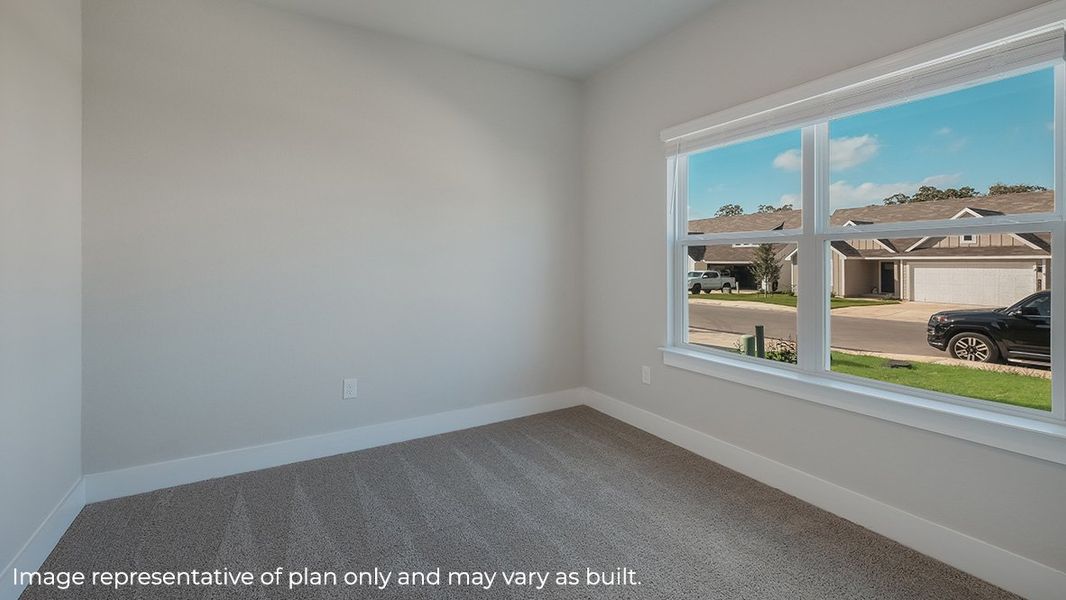 Representative unfurnished interior of a home built from the The Rosemont by D.R. Horton in Veranda, San Antonio (Image 23).