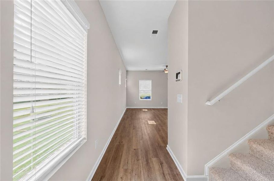 Spacious, unfurnished interior of a new home in , Atlanta (Image 18). Spacious, unfurnished interior of a new home in , Atlanta (Image 18).