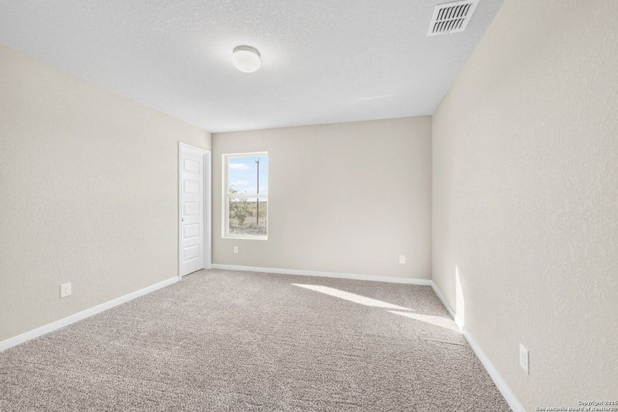 Spacious, unfurnished interior of a new home in Paloma Park, Converse (Image 24). Spacious, unfurnished interior of a new home in Paloma Park, Converse (Image 24).
