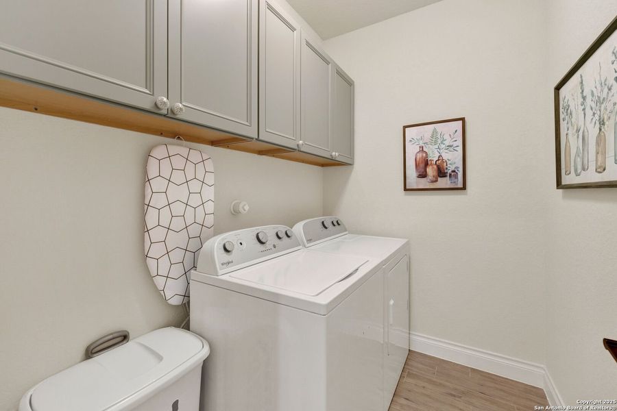 Furnished interior view inside a new home in , New Braunfels (Image 14).