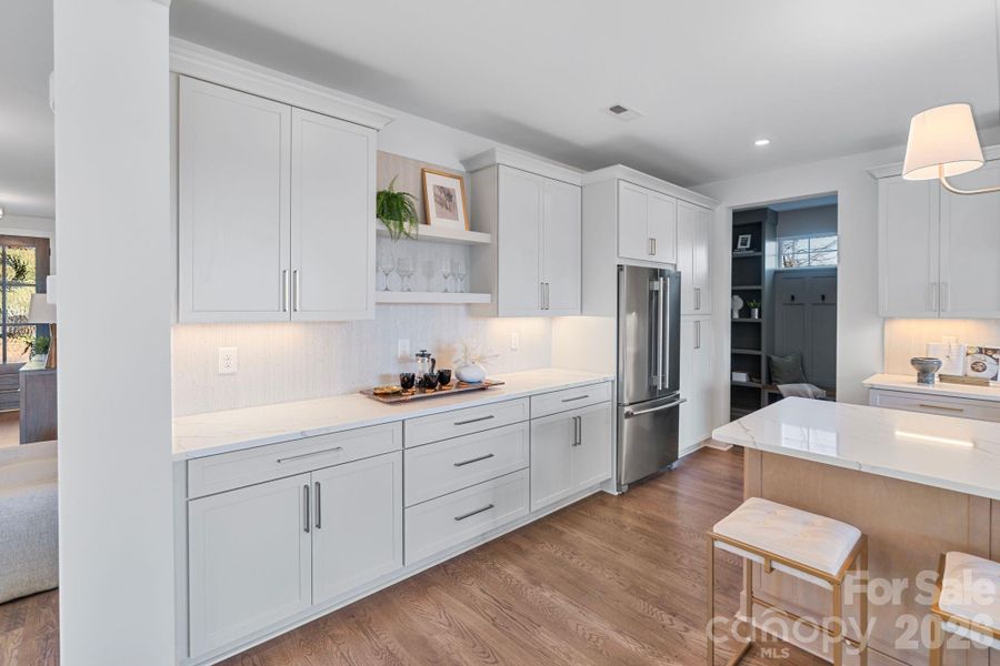 Furnished interior view inside a new home in , Charlotte (Image 13). Furnished interior view inside a new home in , Charlotte (Image 13).