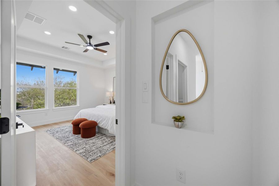 Furnished interior view inside a new home in , Houston (Image 14).
