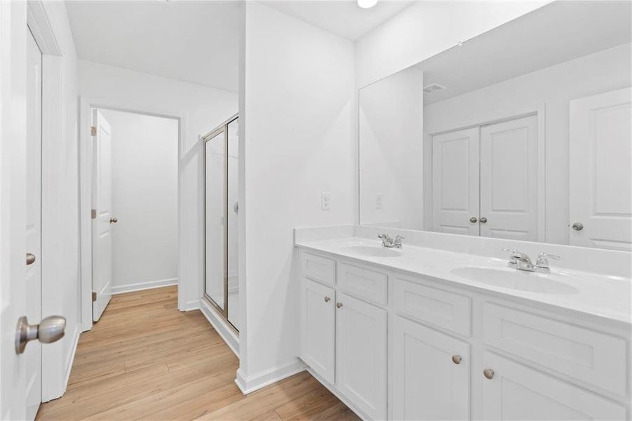 Furnished interior view inside a new home in , Winder (Image 8).
