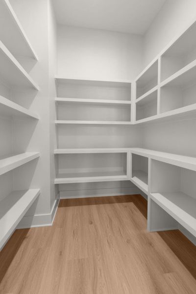 Spacious pantry Spacious pantry
