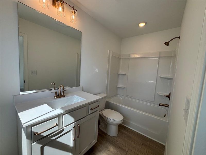 Furnished interior view inside a new home in Arbors at Richland Creek, Buford (Image 7).