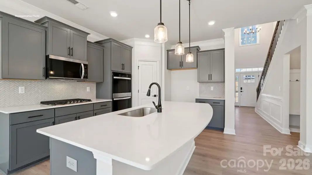 Furnished interior view inside a new home in Laurelbrook, Sherrills Ford (Image 3).