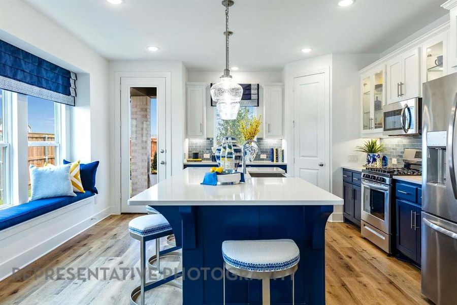 Furnished interior view inside a new home in Bel Air Village: 50ft. lots, Sherman (Image 10).