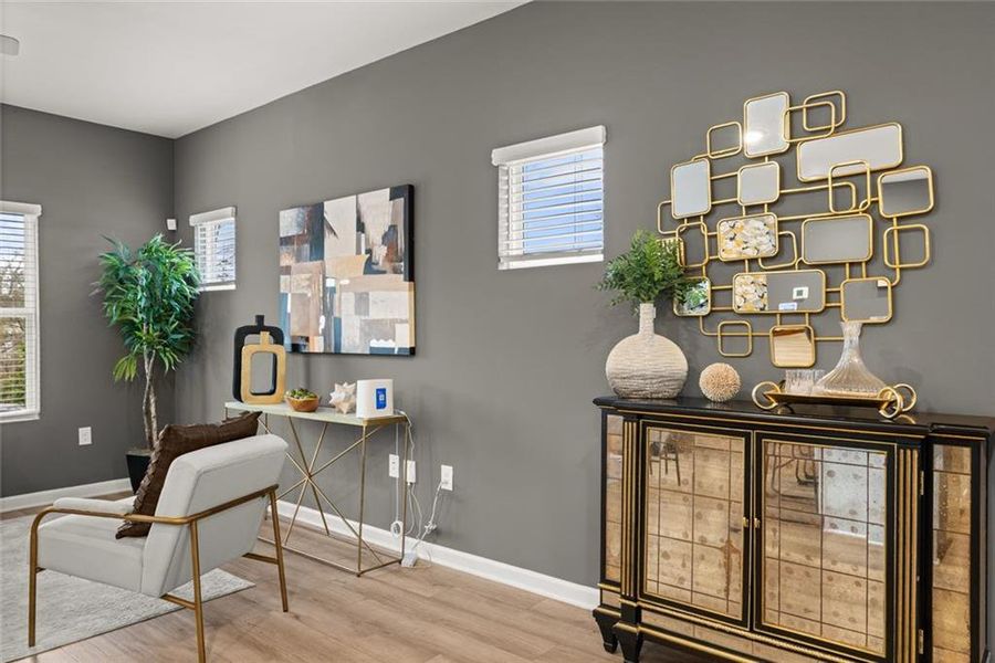 Furnished interior view inside a new home in Reeves Park, Stockbridge (Image 8).