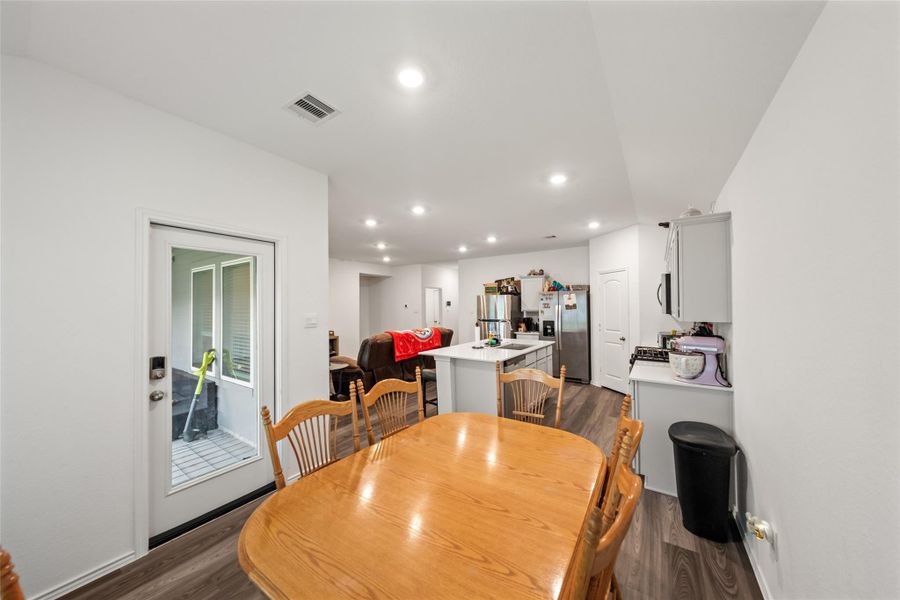 Furnished interior view inside a new home in The Canopies, Splendora (Image 13).
