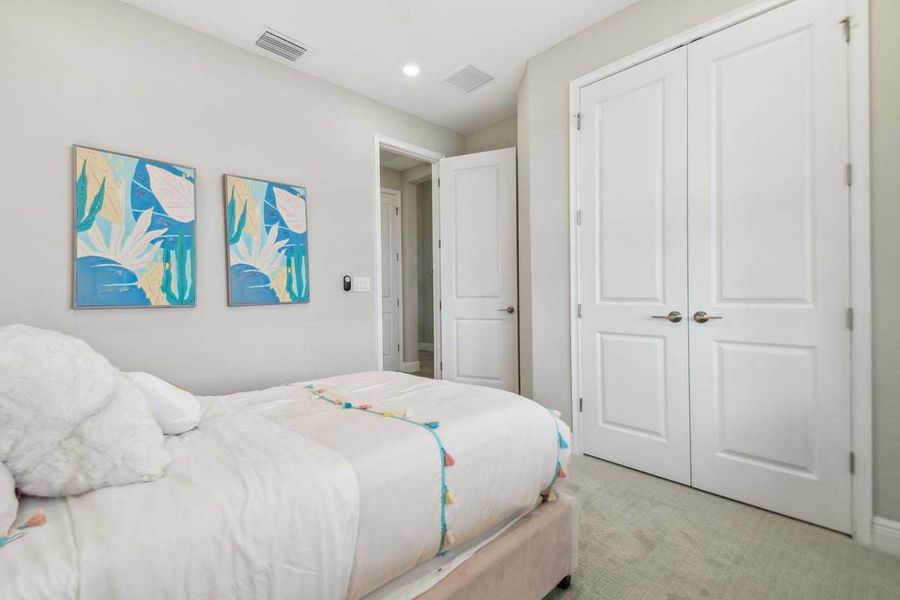 Representative furnished interior of a home built from the 50' Sweetwater by William Ryan Homes in Tamarack at Two Rivers, Zephyrhills (Image 9).