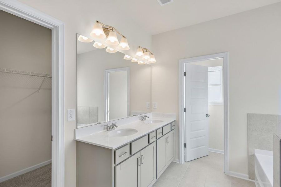 Furnished interior view inside a new home in Sanders Park, Austell (Image 14).