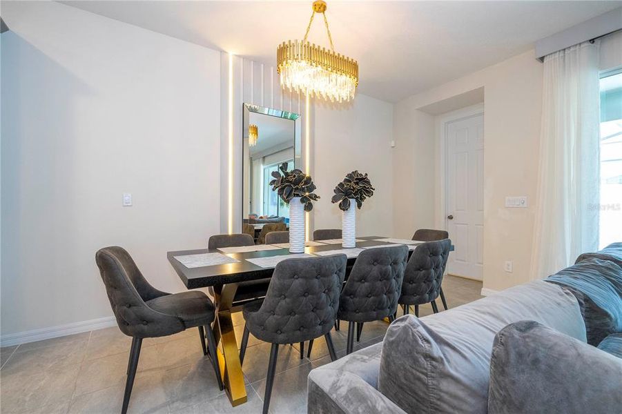 Furnished interior view inside a new home in Solara Resort, Kissimmee (Image 45).