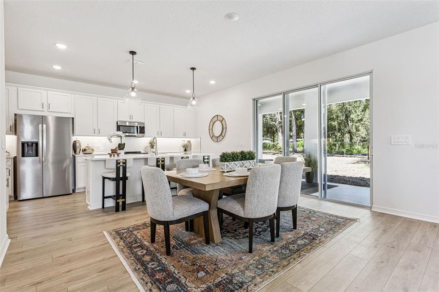 Furnished interior view inside a new home in Wekiva Springs Cove, Apopka (Image 3).