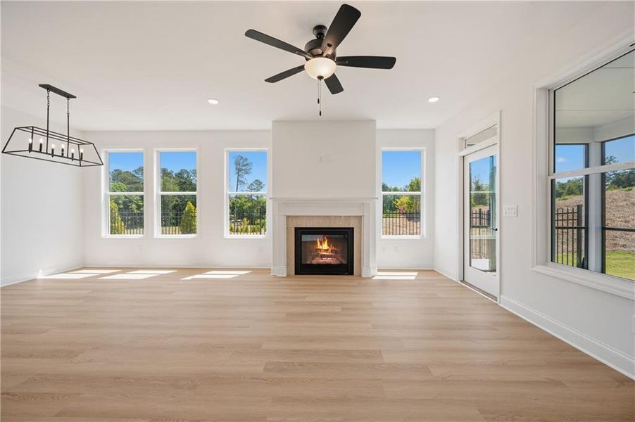 Spacious, unfurnished interior of a new home in Echols Farm, Hiram (Image 21).